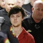  Ethan Couch was led by sheriff deputies after a juvenile court for a hearing in February.